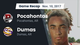 Recap: Pocahontas  vs. Dumas  2017