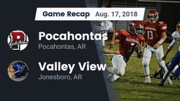 Recap: Pocahontas  vs. Valley View  2018