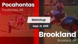 Matchup: Pocahontas High vs. Brookland  2018
