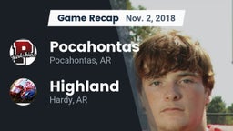 Recap: Pocahontas  vs. Highland  2018