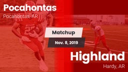 Matchup: Pocahontas High vs. Highland  2019