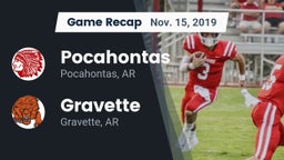 Recap: Pocahontas  vs. Gravette  2019