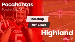 Matchup: Pocahontas High vs. Highland  2020