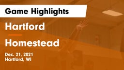 Hartford  vs Homestead  Game Highlights - Dec. 21, 2021