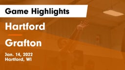 Hartford  vs Grafton  Game Highlights - Jan. 14, 2022