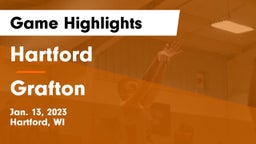 Hartford  vs Grafton  Game Highlights - Jan. 13, 2023