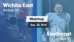 Matchup: Wichita East High vs. Southeast  2016