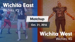 Matchup: Wichita East High vs. Wichita West  2016