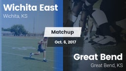Matchup: Wichita East High vs. Great Bend  2017