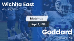 Matchup: Wichita East High vs. Goddard  2019