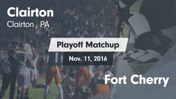 Matchup: Clairton  vs. Fort Cherry 2015