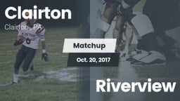 Matchup: Clairton  vs. Riverview 2016