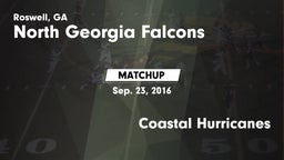 Matchup: NG Falcons vs. Coastal Hurricanes 2016