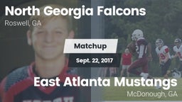 Matchup: NG Falcons vs. East Atlanta Mustangs 2017