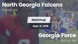 Matchup: NG Falcons vs. Georgia Force 2018