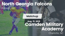 Matchup: NG Falcons vs. Camden Military Academy 2019