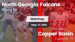 Matchup: NG Falcons vs. Copper Basin  2019