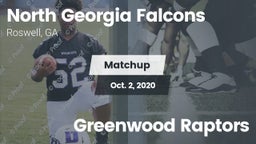 Matchup: NG Falcons vs. Greenwood Raptors 2020