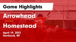 Arrowhead  vs Homestead  Game Highlights - April 19, 2022