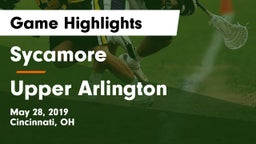 Sycamore  vs Upper Arlington  Game Highlights - May 28, 2019