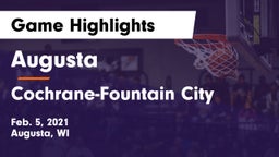 Augusta  vs Cochrane-Fountain City  Game Highlights - Feb. 5, 2021