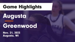 Augusta  vs Greenwood  Game Highlights - Nov. 21, 2023
