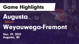 Augusta  vs Weyauwega-Fremont  Game Highlights - Dec. 29, 2023