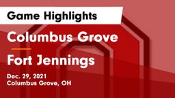 Columbus Grove  vs Fort Jennings  Game Highlights - Dec. 29, 2021