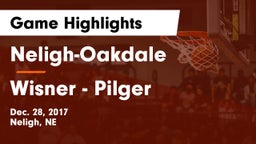 Neligh-Oakdale  vs Wisner - Pilger  Game Highlights - Dec. 28, 2017