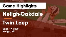 Neligh-Oakdale  vs Twin Loup  Game Highlights - Sept. 19, 2020