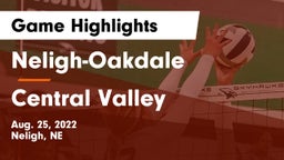Neligh-Oakdale  vs Central Valley Game Highlights - Aug. 25, 2022