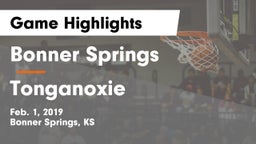 Bonner Springs  vs Tonganoxie  Game Highlights - Feb. 1, 2019