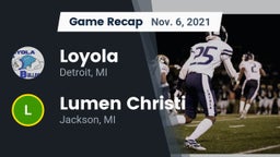 Recap: Loyola  vs. Lumen Christi  2021
