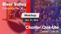 Matchup: River Valley High vs. Charter Oak-Ute  2016