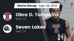 Recap: Obra D. Tompkins  vs. Seven Lakes  2018