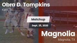 Matchup: Obra D. Tompkins vs. Magnolia  2020