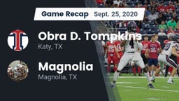 Recap: Obra D. Tompkins  vs. Magnolia  2020