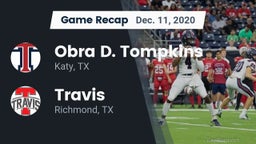 Recap: Obra D. Tompkins  vs. Travis  2020