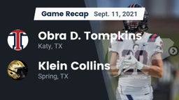 Recap: Obra D. Tompkins  vs. Klein Collins  2021