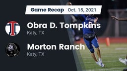Recap: Obra D. Tompkins  vs. Morton Ranch  2021