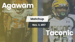 Matchup: Agawam  vs. Taconic  2017