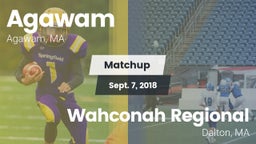 Matchup: Agawam  vs. Wahconah Regional  2018