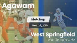 Matchup: Agawam  vs. West Springfield  2019