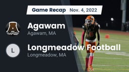 Recap: Agawam  vs. Longmeadow Football 2022