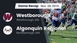 Recap: Westborough  vs. Algonquin Regional  2019
