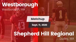 Matchup: Westborough High vs. Shepherd Hill Regional  2020