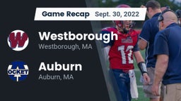 Recap: Westborough  vs. Auburn  2022