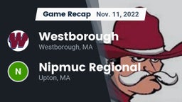 Recap: Westborough  vs. Nipmuc Regional  2022