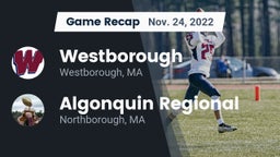 Recap: Westborough  vs. Algonquin Regional  2022