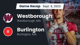 Recap: Westborough  vs. Burlington  2023